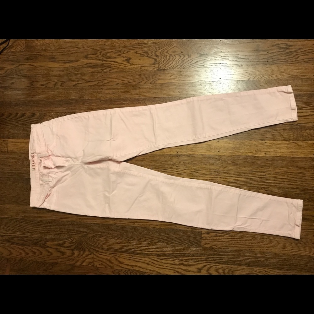 Light Pink J Brand Skinny Jeans